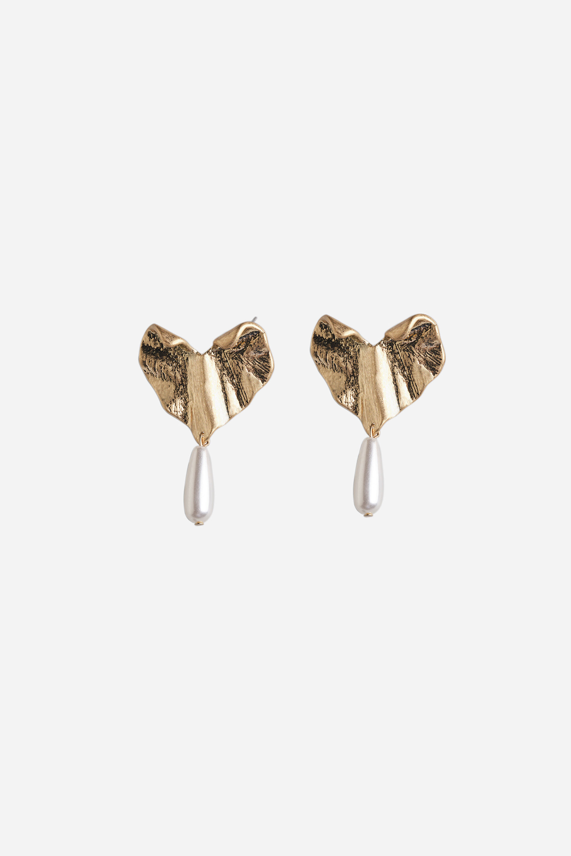 Textured Leaf Drop Earrings, , image 2